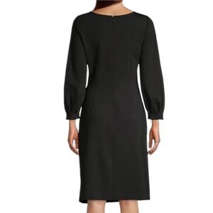 NWT Kobi Halperin Black Charlotte
Double-Knit Ruched Dress Size Xs